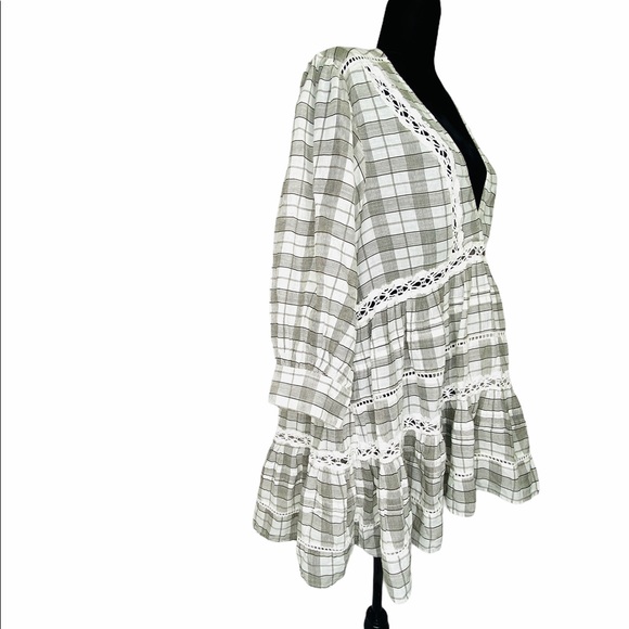 Free People Tunic Boho Top XS Crochet Top NWT - Picture 8 of 14